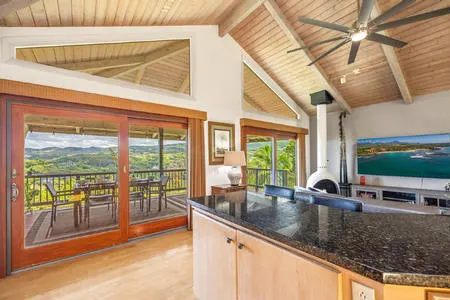 breakfast lanai through Anderson doors