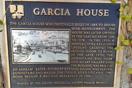 Historical Plaque in front of inn