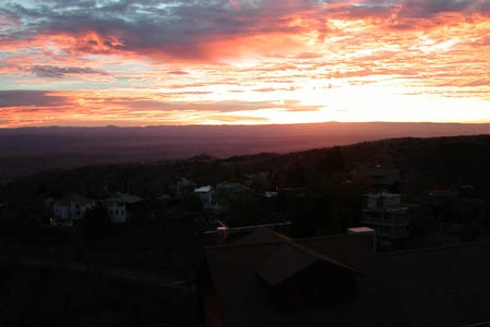 Sunset from Front Porch