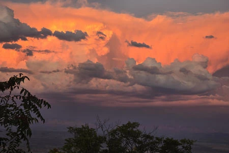 Sunset from Front Porch