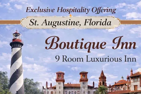 9 Room Luxurious Inn, St. Augustine, Florida (CONFIDENTIAL) inn for sale