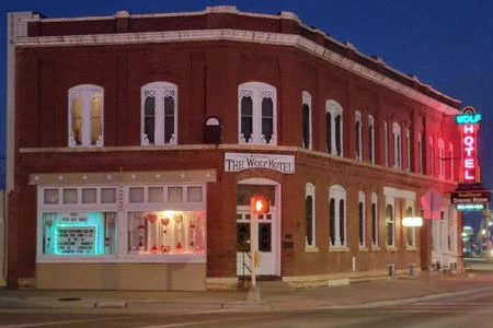 The Historic Wolf Hotel and events center inn for sale